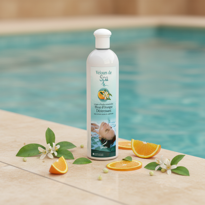 Velours de Spa Fleur d’Oranger Camylle 250 ml - Déstressant aux arômes suaves et captivants