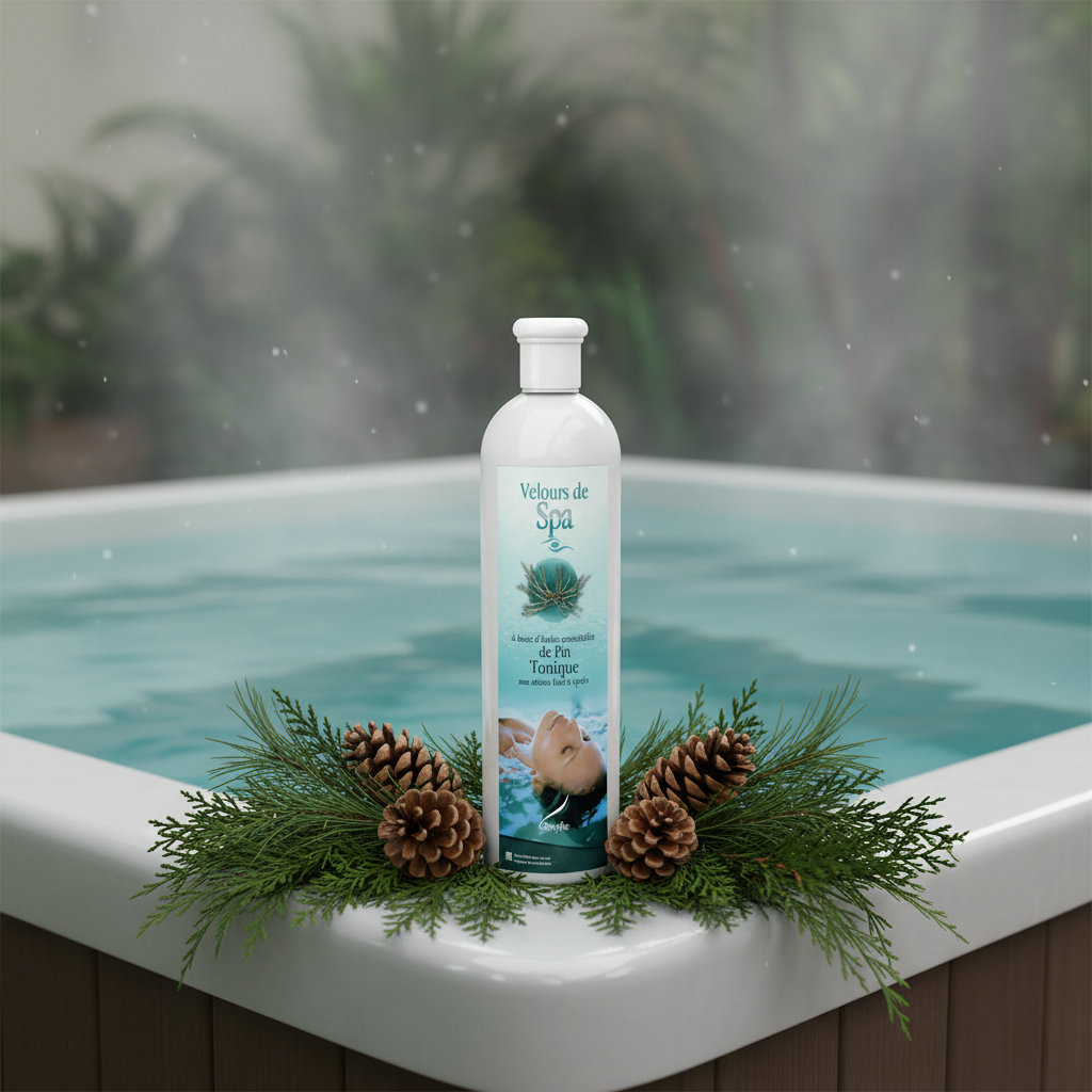 Velours de Spa Pin Camylle 250 ml - Tonique aux arômes frais et épicés