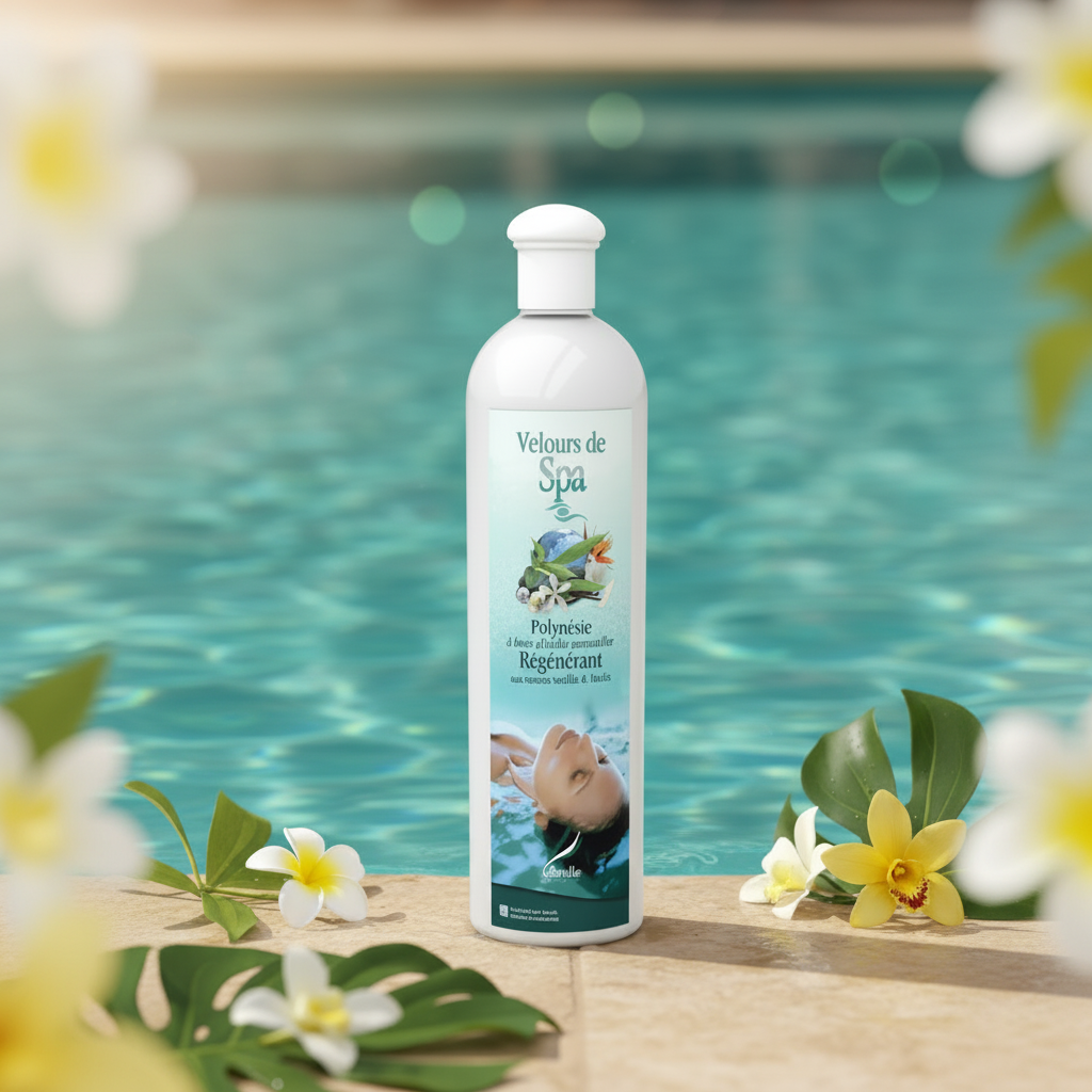 Velours de Spa Polynésie Camylle 250 ml - Parfum vanillé et fruité