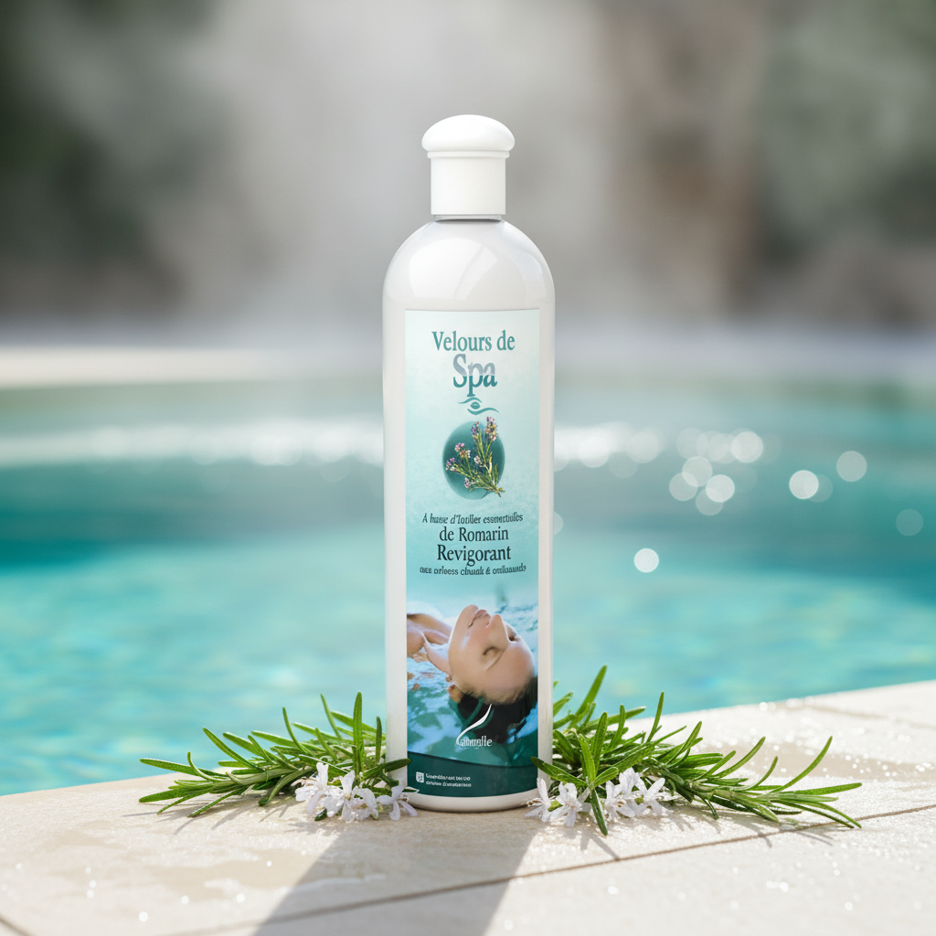 Velours de Spa Romarin Camylle 250 ml - Revigorant aux arômes chauds et enflammés