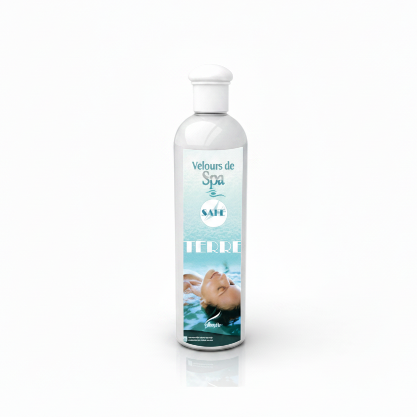 Velours de Spa SAFE Terre Camylle 250 ml - Parfum minéral et sous-bois hypoallergénique
