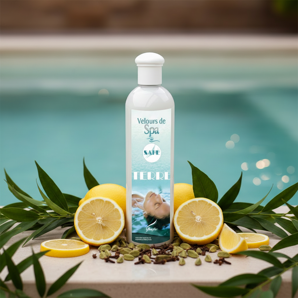 Velours de Spa SAFE Terre Camylle 250 ml - Parfum minéral et sous-bois hypoallergénique