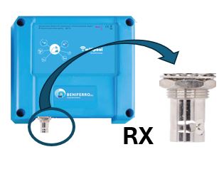 Mesure RX supplémentaire sur boîtier de mesure et de contrôle CONNECT PRO - hors sonde et matériel d'installation
